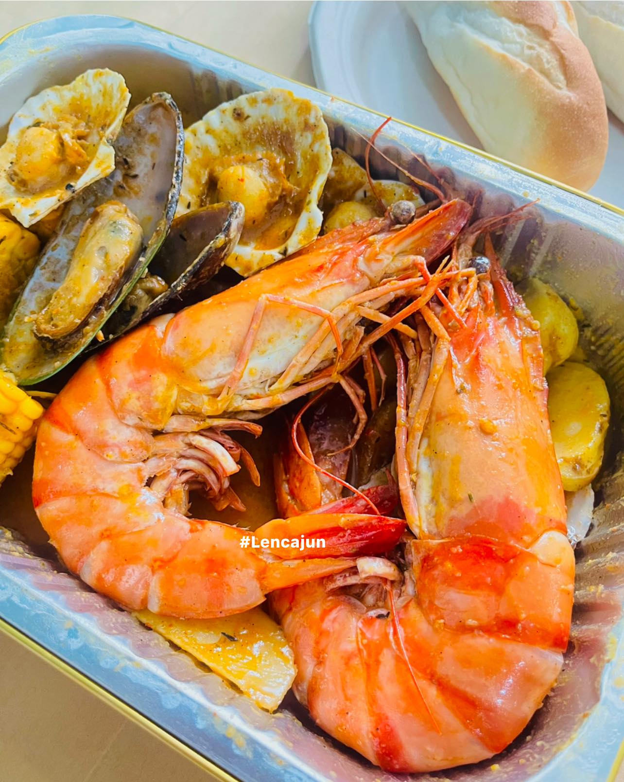 Combo Tôm Sú Cajun